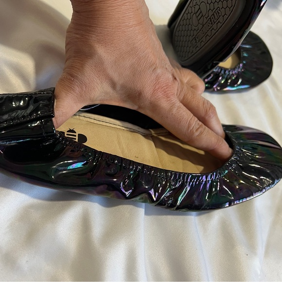 Storehouse Flats Desert Mirage Patent Slip-On Flats Size 8 New No Box - Picture 6 of 6